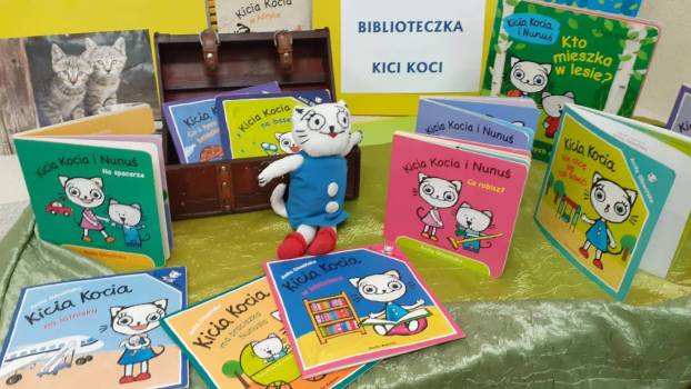 Książki z serii Kici Kocia
