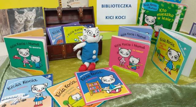 Książki z serii Kici Kocia