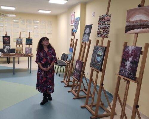 Wernisaż obrazów Joanny Plucner