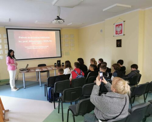 Ks. prof. Włodzimierz Sedlak – lekcja biblioteczna