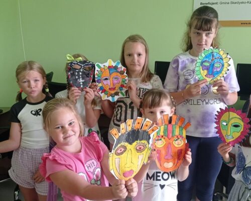 „Halo Mamo, Halo Tato w bibliotece spędzam lato” – wakacyjne zajęcia w Oddziale dziecięcym przy ul. Towarowej.