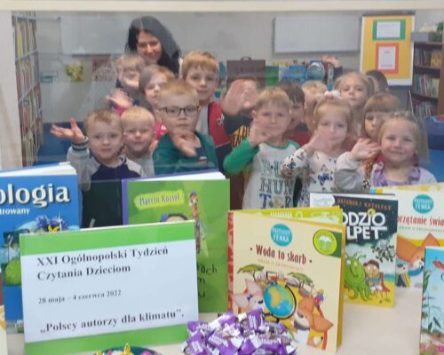 XXI Ogólnopolski Tydzień Czytania Dzieciom – „Polscy autorzy dla klimatu”