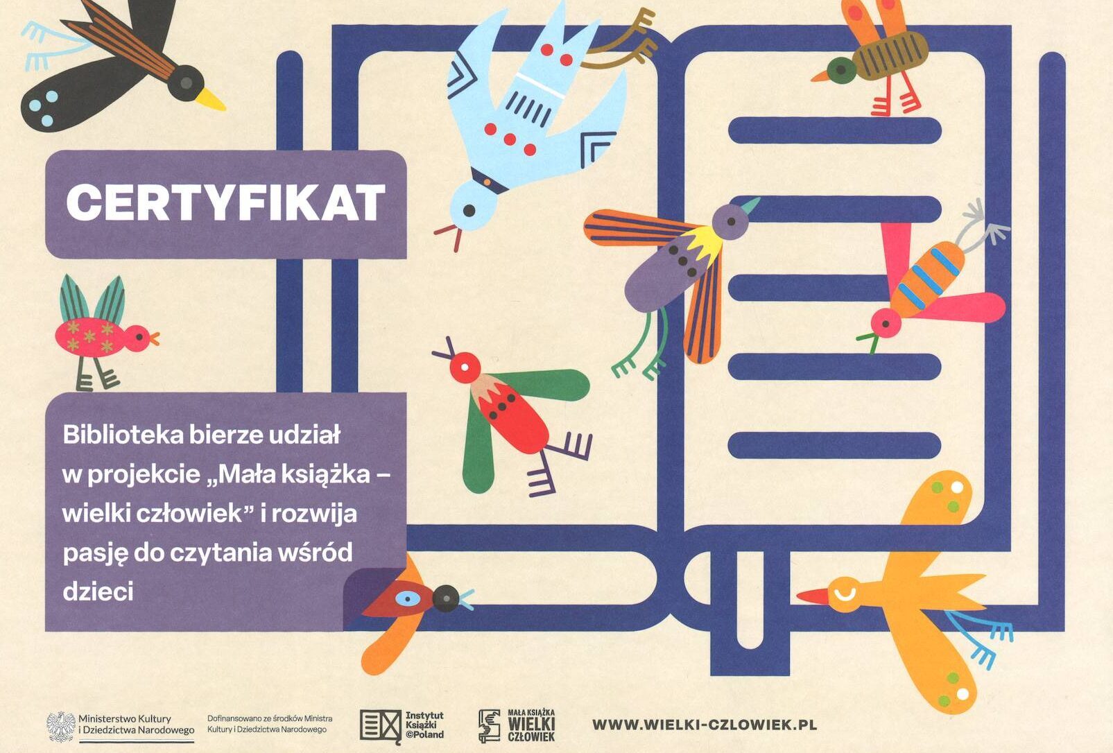 You are currently viewing Nowa odsłona kampanii „Mała książka – wielki człowiek” – edycja 2025/2026.