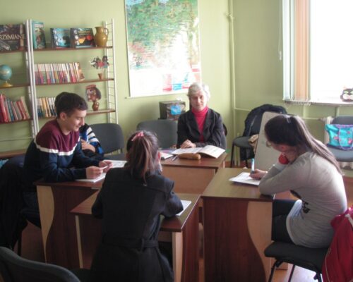Język niemiecki w bibliotece