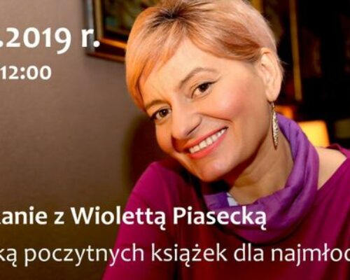 Wioletta Piasecka – spotkanie autorskie