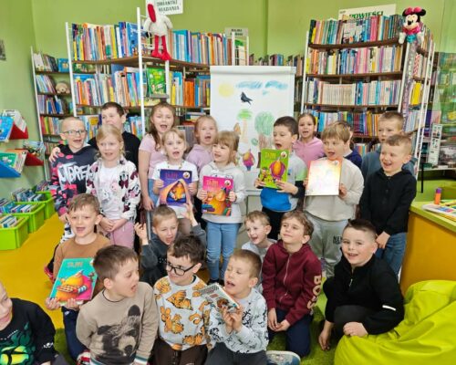 Biedroneczki w Bibliotece