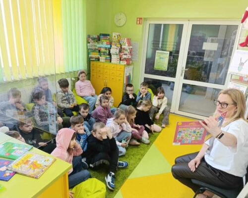 Pierwsza wizyta w Bibliotece