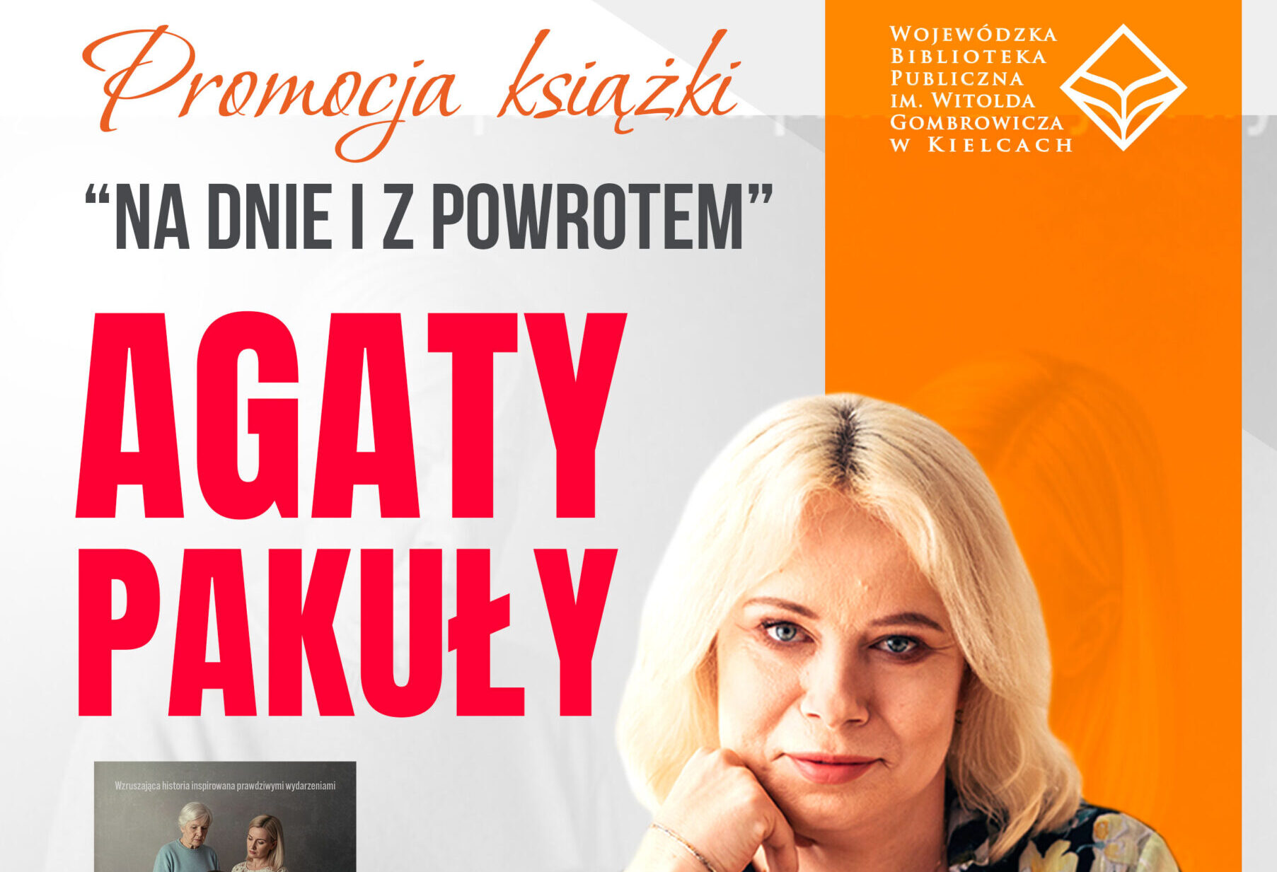 You are currently viewing Spotkanie autorskie z Agatą Pakułą – zaproszenie