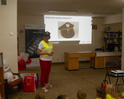 Skarżyski pociąg do czytania – Bezpieczny przejazd!