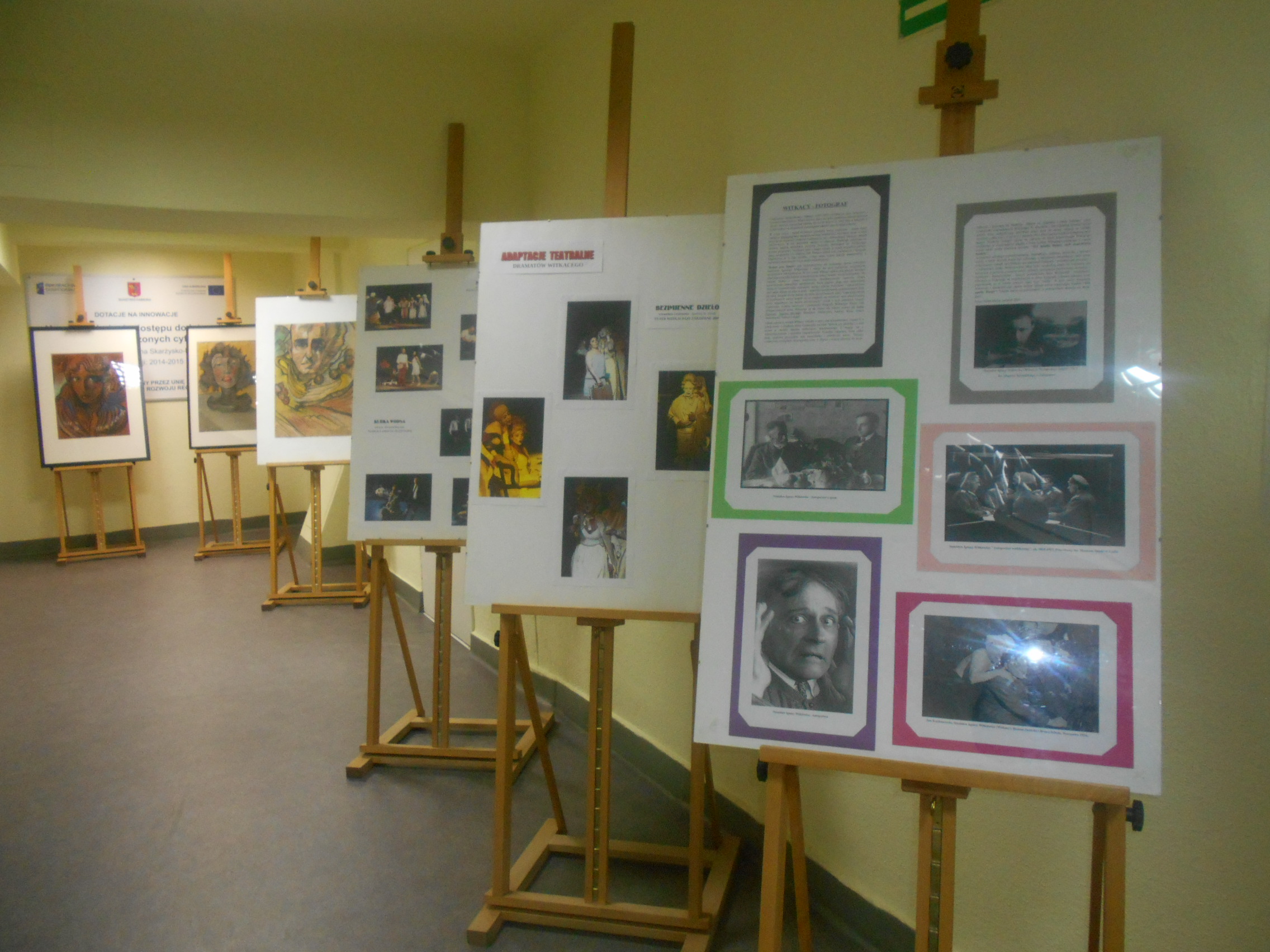 You are currently viewing „Żyć, znaczy tworzyć nieznane…”  – wystawa