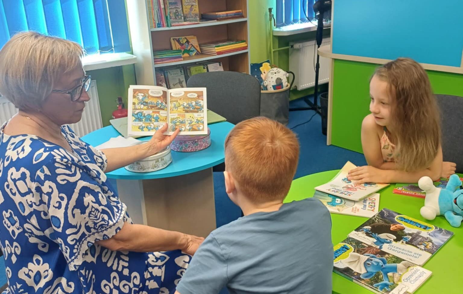 You are currently viewing „Czy słońce czy deszcz w bibliotece fajnie jest”