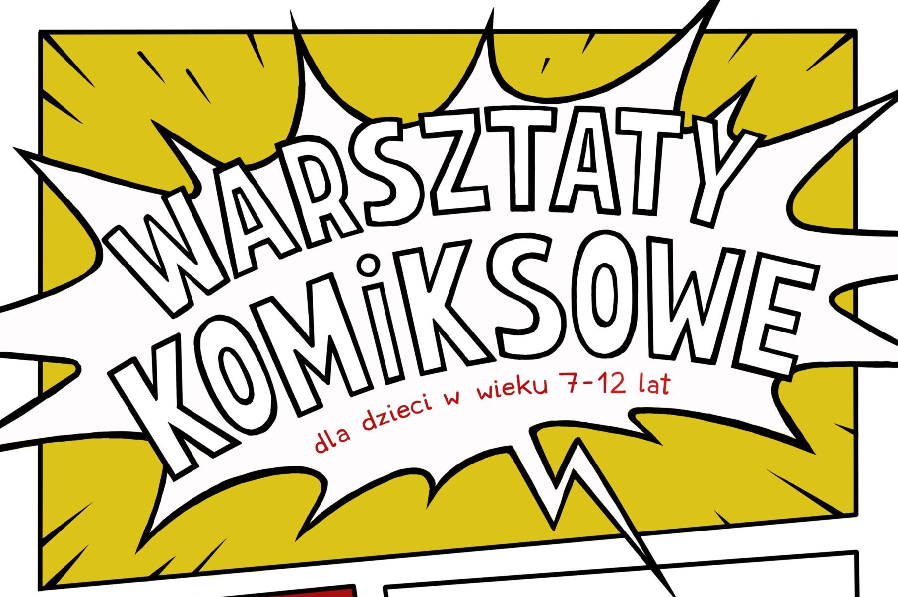 You are currently viewing Warsztaty komiksowe – zaproszenie