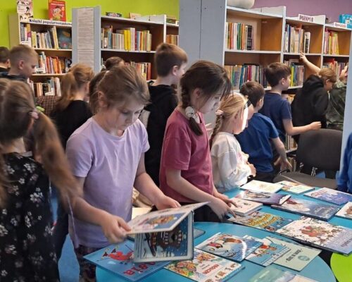 „Zimowa biblioteka” – Ferie w bibliotece