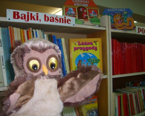 Spotkanie z książką pt. „Zagadki Sowy- Mądrej Głowy”