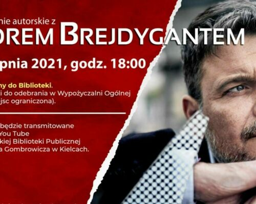 Spotkanie autorskie z Igorem Brejdygantem