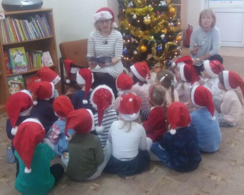 Wierzcie w Mikołaja – Przedszkolaki w bibliotece