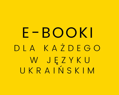 E-booki i audiobooki dla każdego w języku ukraińskim