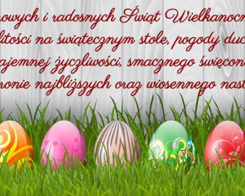 Wesołych Świąt Wielkanocnych
