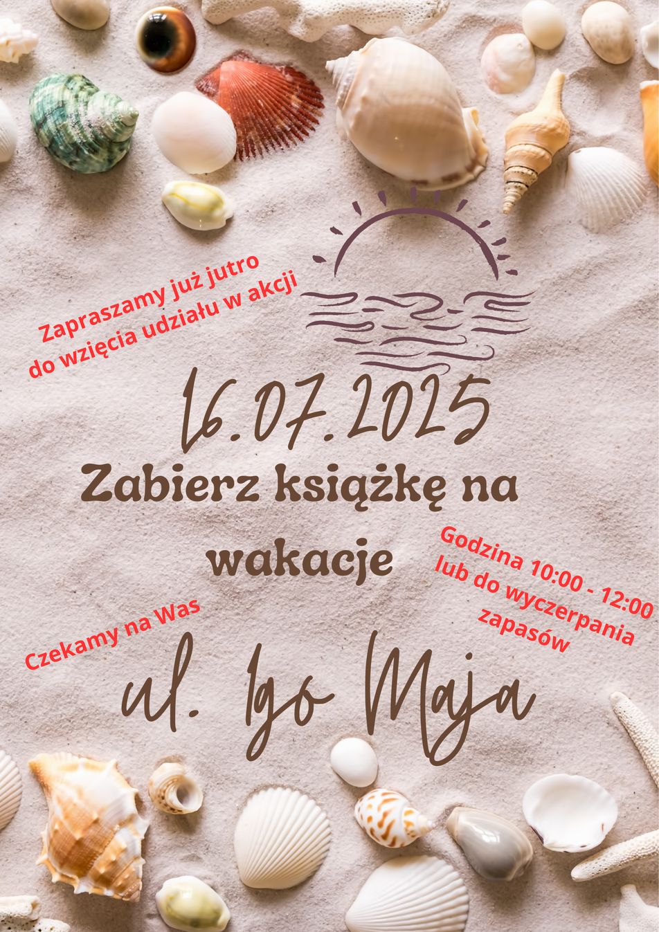 You are currently viewing „Zabierz książkę na wakacje” – relacja