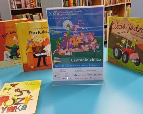 XXIV Ogólnopolski Tydzień Czytania Dzieciom „Czytanie zbliża”