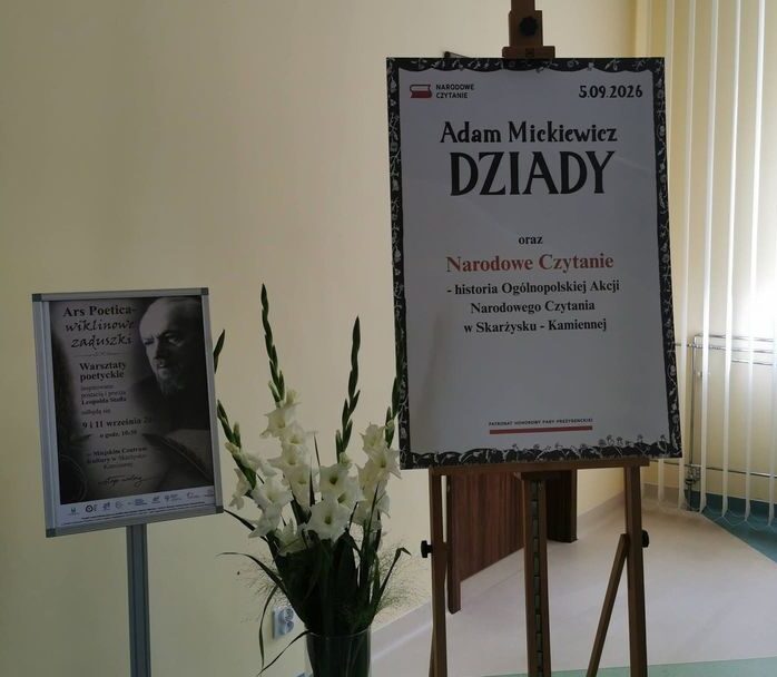 You are currently viewing „Narodowe Czytanie – historia Ogólnopolskiej Akcji Narodowego Czytania w Skarżysku – Kamiennej” – zaproszenie