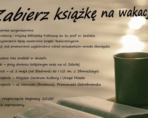 Zabierz książkę na wakacje