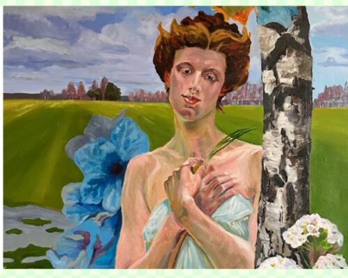 Wystawa prac malarskich Haliny Skrzeczyny – zaproszenie