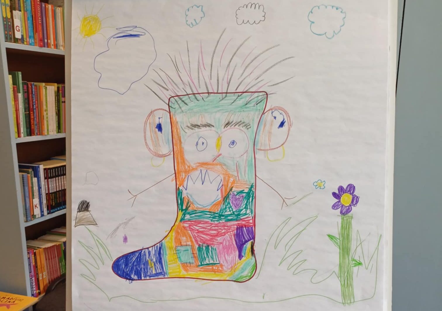 You are currently viewing Wakacje w bibliotece – „Skarpetka na tropie”