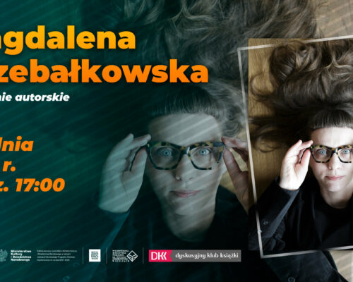 Spotkanie z Magdaleną Grzebałkowską w WBP w Kielcach